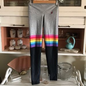 FIT MAMA rainbow leggings